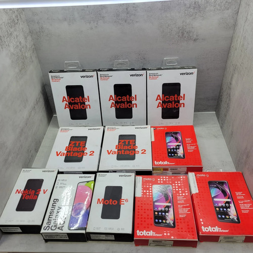 Lot verizon moto - of, g